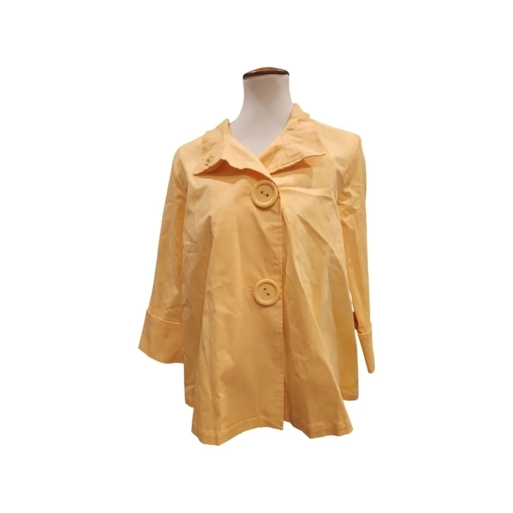 Coldwater Creek Big Button Jacket - Picture 2 of 10